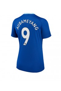 Chelsea Aubameyang #9 Fotballdrakt Hjemme Klær Dame 2022-23 Korte ermer